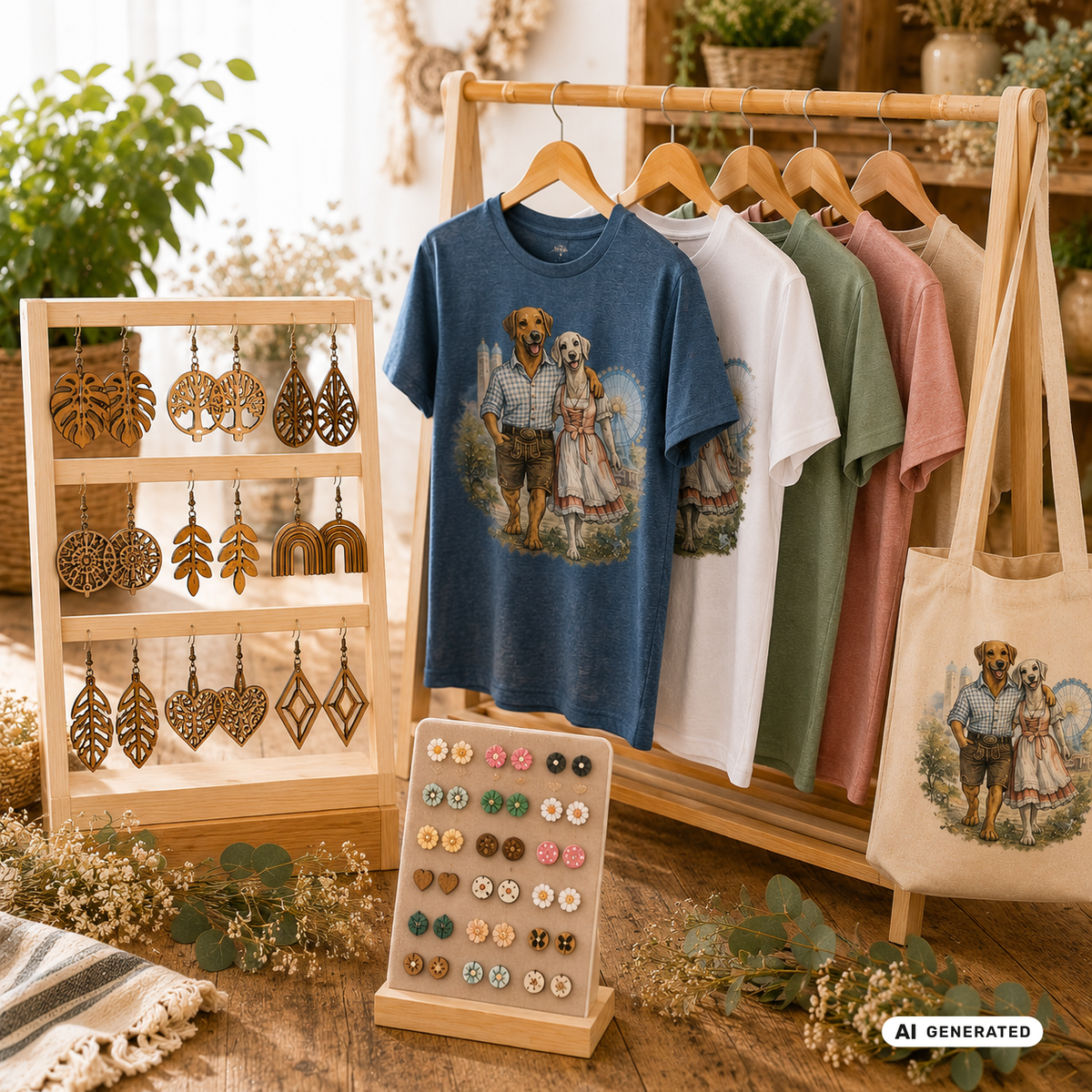 Textilien und Accessoires