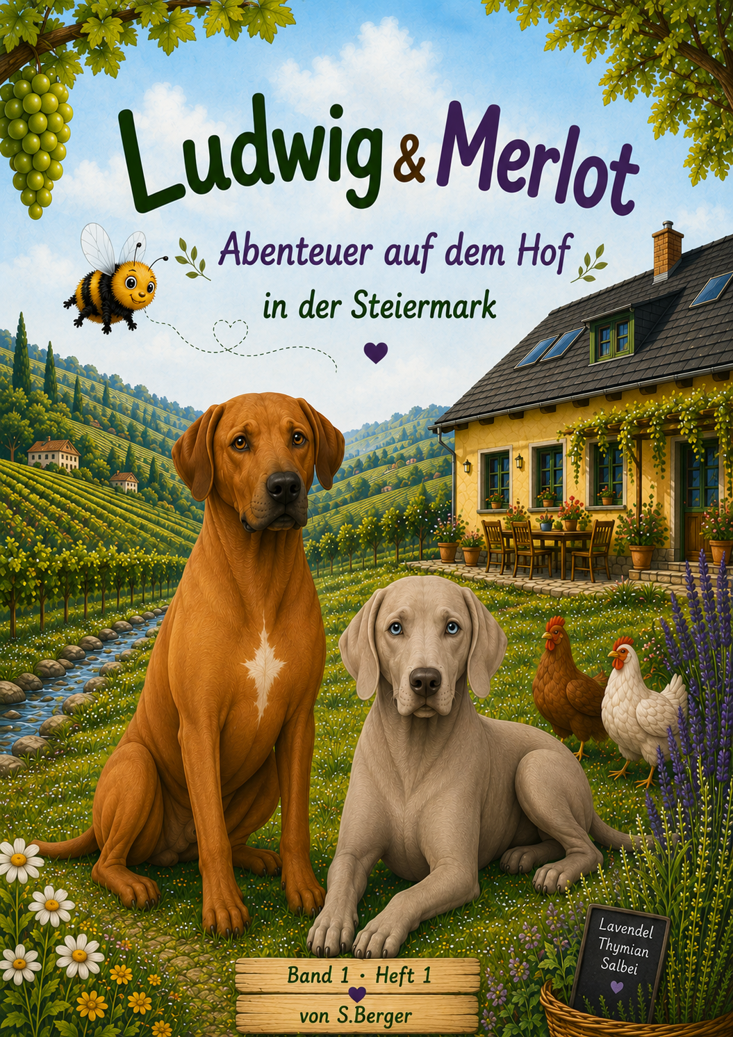 Ludwig & Merlot – Kreativheft Band 1, Heft 1 (Digitaler Download)