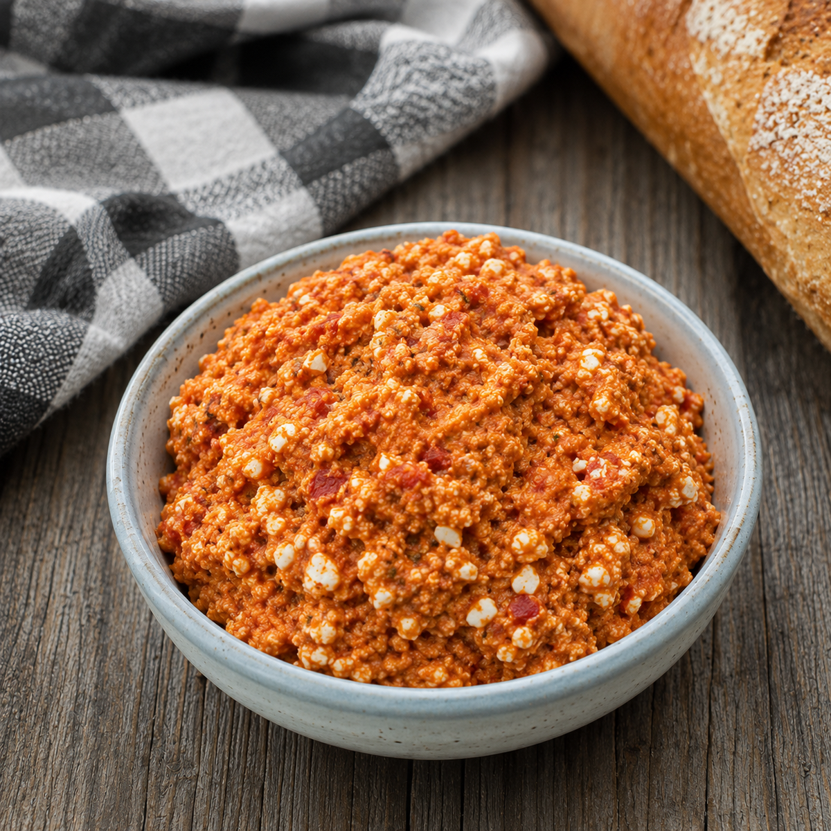 Sandras Schwiegermuttercreme – Feta-Ajvar-Aufstrich, 200 g – Teuflisch gut